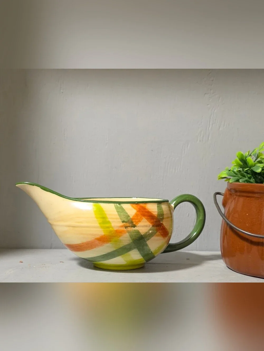 Vintage Vernonware Gravy Dish